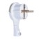 Invivers-invisible fork, 16 a, with salary, white