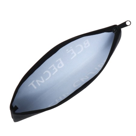 The pencil case is soft, 1 department 75 x 195 mm, flat, Hatber, "everything is infuriated!" Black NPK_64196-3