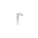 LEMARK MELANGE LM4909CW shell mixer, single -leaf, excess length 129 mm, white