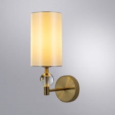 Бра Arte Lamp Matar A4027AP-1PB, E14, 40 Вт, 11х18х32 см, медный