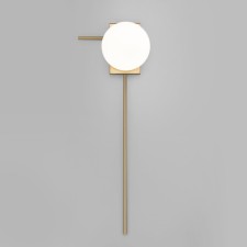 Wall lamp EUROSVET Fredo 40033/1, E27, 1x60W, 250x187x800 mm, brass color