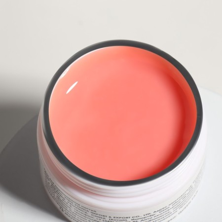 Mousse for nail extension, “Smart mousse”, 3-phase, 15ml, LED/UV, peach color (11)-5