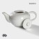 Teapot Porcelain Hot Magistro "Blanche", 1 l, white color