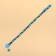 Koshachi collar "Leopard", with a tambourine, 30 x 1 cm, polyester, blue