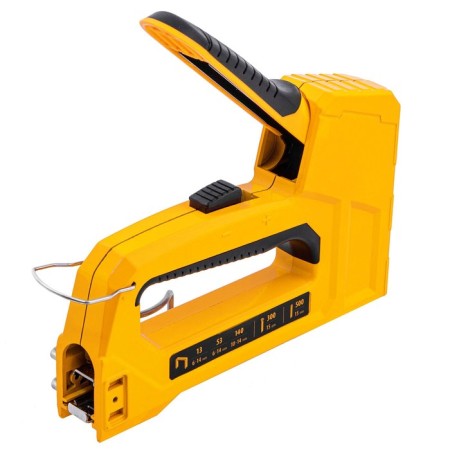 Furniture stapler Denzel 40215, types of brackets 13, 53, 140, 300, 500-2