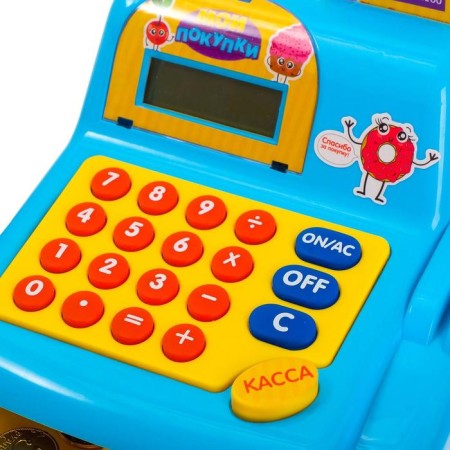 Cashier-Calculator "My purchases", with accessories-5