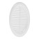 Ventilation grate Zein Lux l160, d = 160 mm, with a grid, inexhaustible