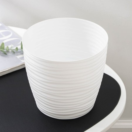 Pot with the pallet "Dun", 3 l, the color is white-6