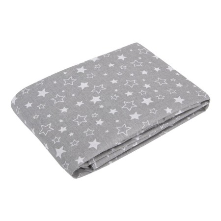 Sheet on the elastic band "Star Sky", size 60x120 cm, color gray color-4