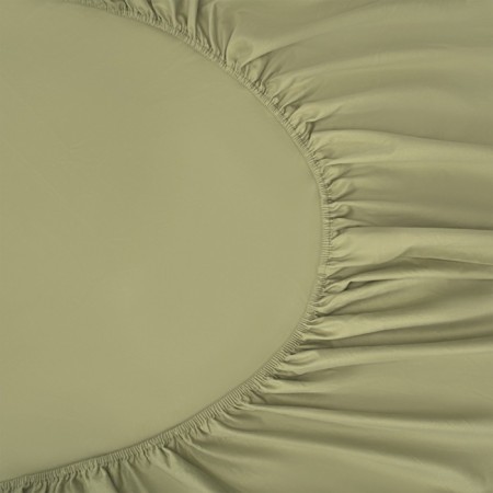 ELS sheet Essential, size 160x200x30 cm, sage color-2
