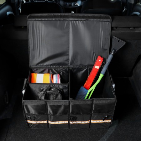 Organizer in the trunk of a car, folding, 66 l, 60 × 35 × 30 cm, oxford-2