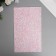 Liszt for creativity claims of "sparkle" pink-blue sheet 33x20 cm thickness 1.6 mm