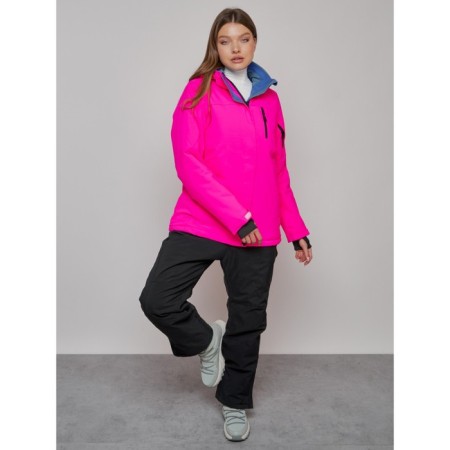 Ski suit, size 44, pink color-2