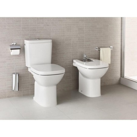 Roca Debba 8019D0004 toilet cover, Duroplast, White-1