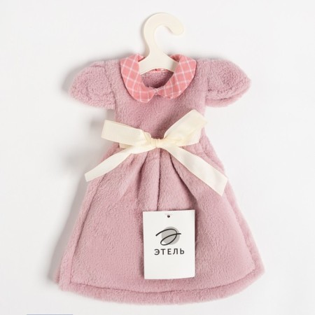 Ethel Kitchen towel "Dress" 25*30cm, col. Lilac, 100% p/e-3