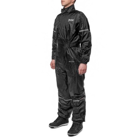 Bubble Dog raincoat, size s, black-1