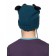 Hat for boys, size 53-54, blue color