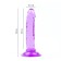 Falloimitator Realist Oka-Khpoki, on the suction cup, anal, gel, 12 x 2.5 cm, lilac