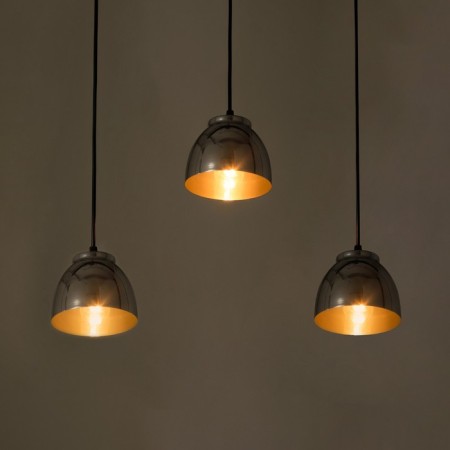Bayerlux suspension Bayerlux 3111/3 3x40W E27, chrome, d = 13.5 cm, h = 10.5 cm-3