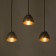Bayerlux suspension Bayerlux 3111/3 3x40W E27, chrome, d = 13.5 cm, h = 10.5 cm