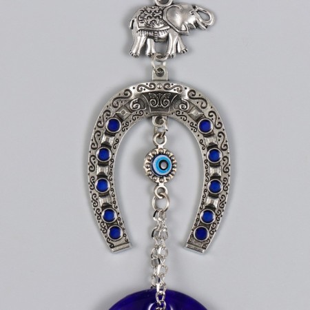 Suspension from the evil eye "Horseshoe and Elephant" 19 cm-1