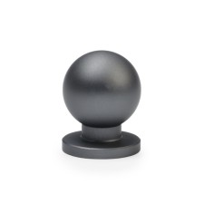 Handle button Cappio RK146, D = 20 mm, color graphite
