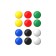 Magnets for boards 20 mm Erichkrause, 12 pieces, mix x 6 colors