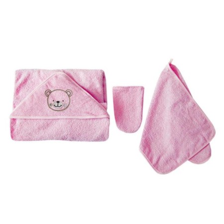 Bathing kit, pink color-3