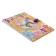 Notebook Gift Book on a lock, A5, 50 sheets, line, "Flowers/ butterflies", mix