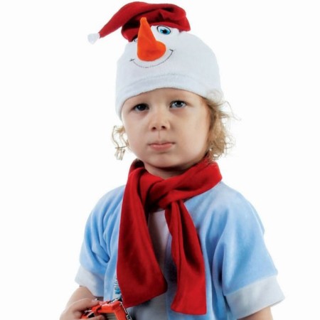 Carnival set "Snowman in a red cap", p. 51-55, velor