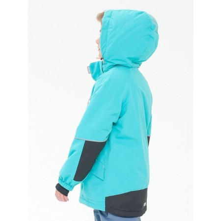 Jacket for boys, height 128 cm, emerald color-3