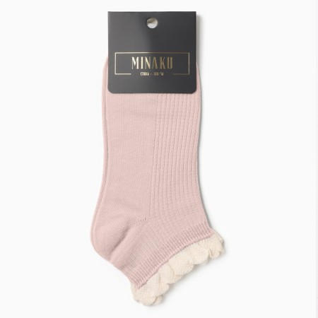 Women's socks minku, dusty pink color, rr 36-41-2
