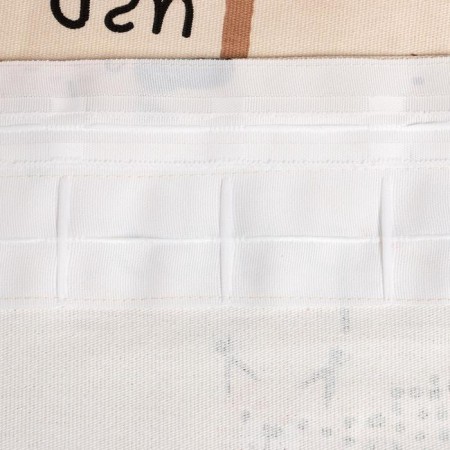 Curtain Ethel "Merry Alphabet", 145x260 cm, 100% cotton-3