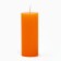 New Year's candle-stand Interior "New Year: Happy New Year", orange, 3 x 7.5 cm