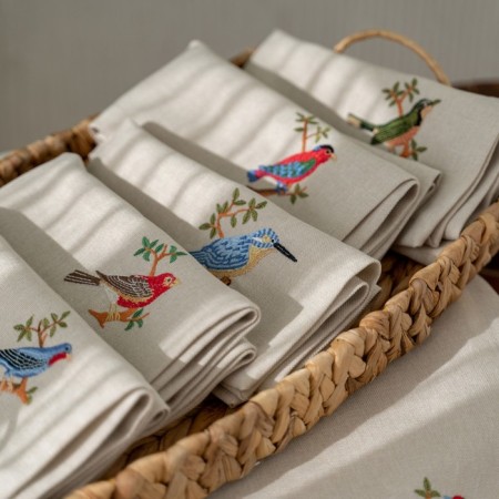 Set of napkins "Plaza", size 43x43 cm, 6 pcs