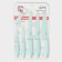 A set of kitchen utensils "Claud", 6 objects: 5 knives, vegetable cleaning of ceramics, turquoise color