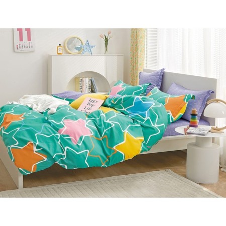 Bed linen 2 joint venture satin de luxe, size 230x240 cm, 180x210 cm, 50x70 cm - 2 pcs