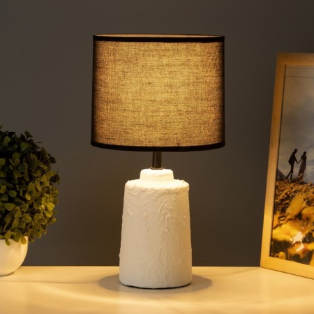 Table lamp "Mirana" 1x40W E14 white 18x18x34cm-1