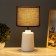 Table lamp "Mirana" 1x40W E14 white 18x18x34cm