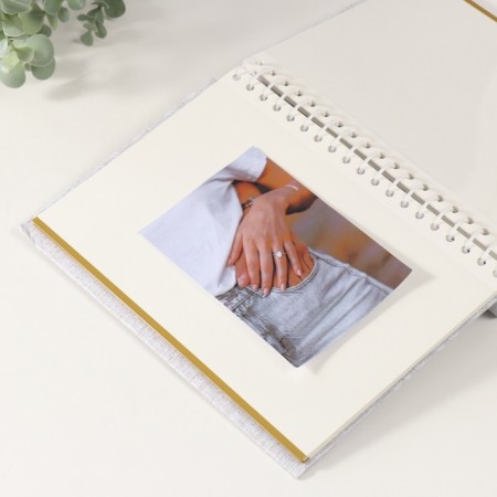 Photo album magnetic 20 sheets "Unusual bouquet" MIX 3x20x25 cm-5