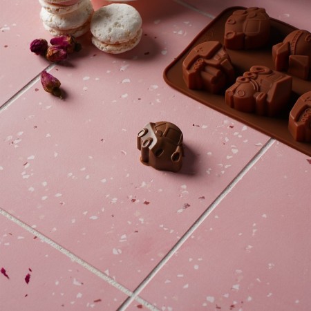 The shape for marmalade is the “Machines”, silicone, 21 × 11 cm, 8 cells (4.3 × 3.5 cm), brown color-2