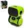 Interactive “cute robot” robot, light and sound effects, Russian voice acting, green color