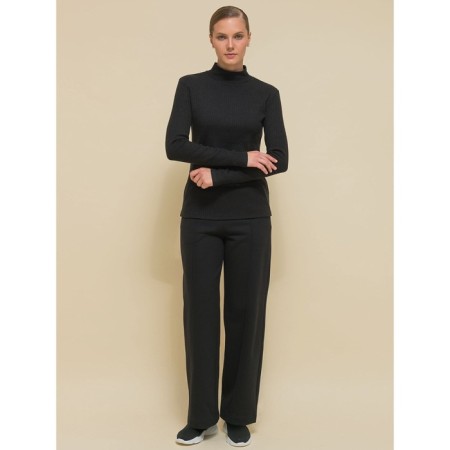 Women's turtleneck, size 46, black color-5