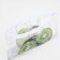 Cosmetic bag-penete on zipper, PVC, white color