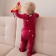 Children's sliders minku, red color, height 62-68 cm