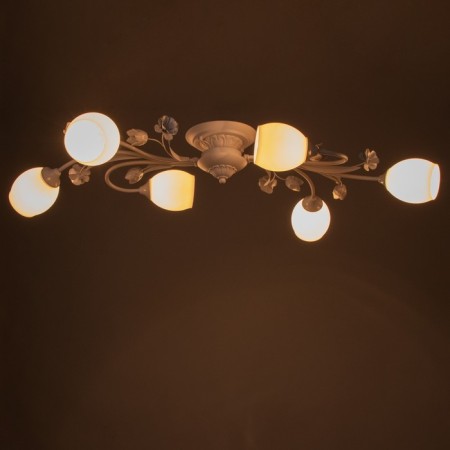 Chandelier 2788/6 E27 40W white 90x60x26 cm Bayerlux-2