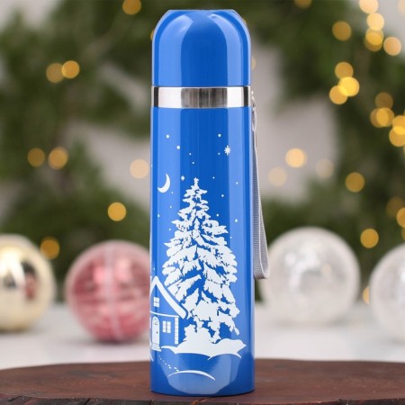 New Year. Thermos New Year's "Winter Tale", 500 ml-3