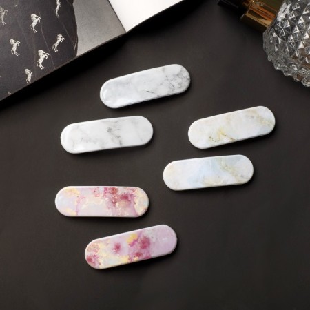 Invisibility for Herty hair (set 6 pcs) grace marble, 5.5 cm