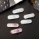 Invisibility for Herty hair (set 6 pcs) grace marble, 5.5 cm