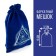 Bag for the Tarot "Oracle Eye", velvet, dark blue, 12x18 cm